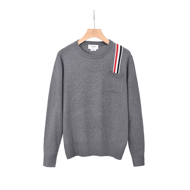 Four-Bar Wool Pullover Sweater | Thom Browne
