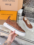 Louis Vuitton Brown Monogram Low-Top Sneakers